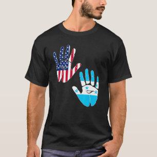 America American Honduras Catracho Catracha DNA Fl T-Shirt