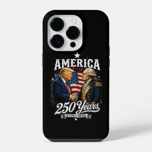 America Anniversary 250th Trump Washington iPhone 14 Pro Case
