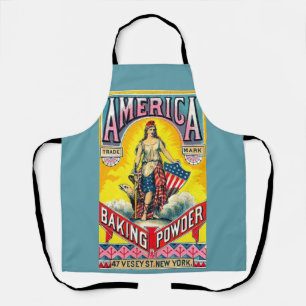 America Baking Powder Apron