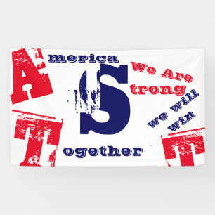 America Be Strong Banner