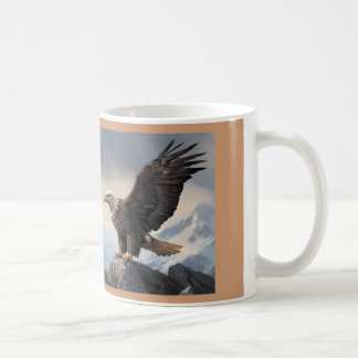 America Beautiful eagle coffee mug