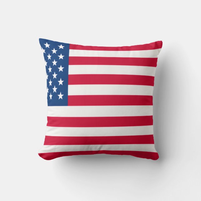 America blew cushion (Front)