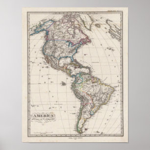 America by Stieler Poster