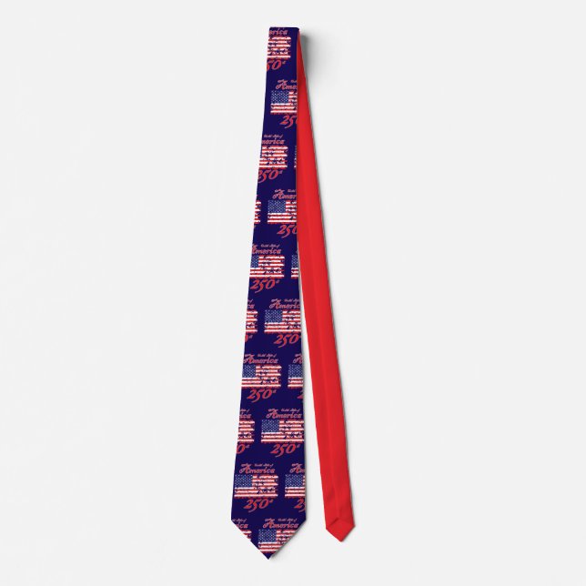 America Celebrates 250 years Tie (Front)