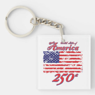 America Celebrates her 250th Key Ring
