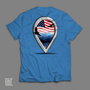 America, Destination Freedom Patriotic T-Shirt