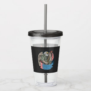 America Eagle Acrylic Tumbler