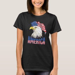 America Eagle American Pride 4th Of July Sam Liber T-Shirt