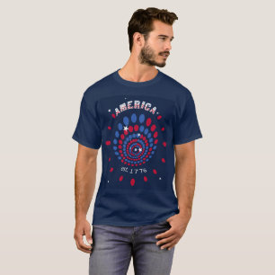 America est. 1776 patriotic T-Shirt