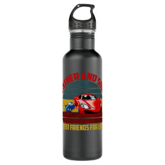 America Father and Son Best Friend for Life Car ve 710 Ml Water Bottle