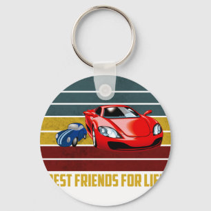 America Father and Son Best Friend for Life Car ve Key Ring