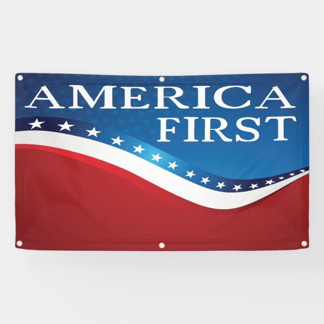 AMERICA FIRST BANNER (Horizontal)