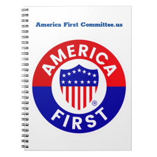 America First Committee Spiral Photo Notebook
