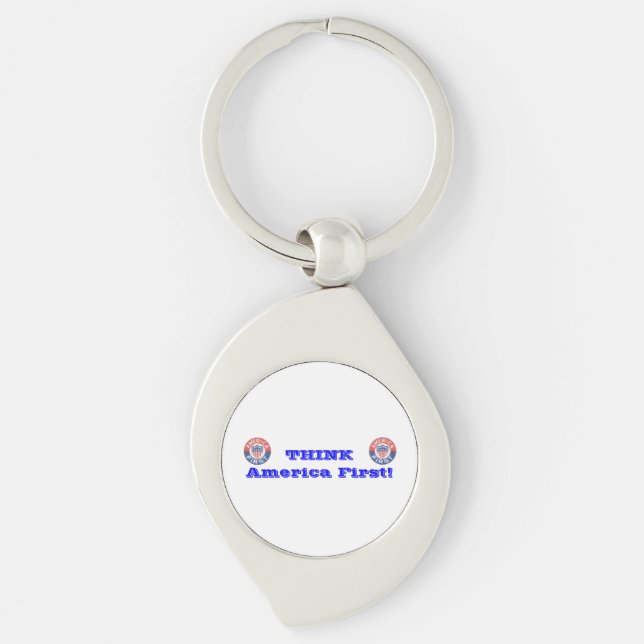 America First Key Ring (Front)