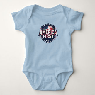 America First - T-Shirt Baby Bodysuit