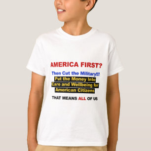America First? Then Cut the Military T-Shirt