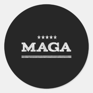  America-first Trump 2020 Usa  Classic Round Sticker