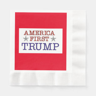 America First Trump Napkins