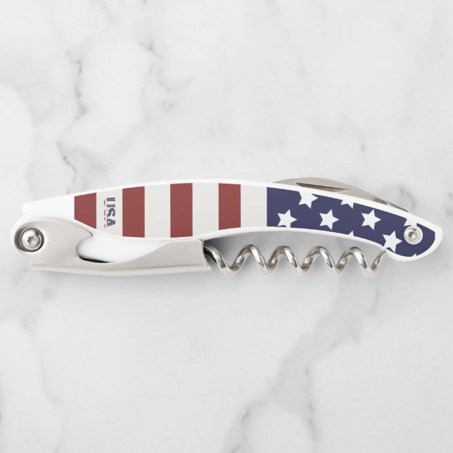  America Flag American USA  Pattern  Corkscrew (Front)