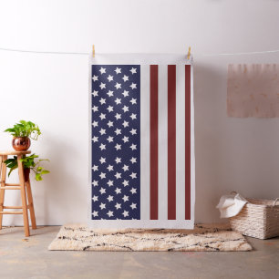 America Flag American USA Pattern Fabric
