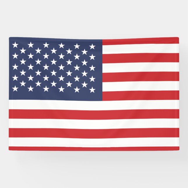 America Flag Banner (Horizontal)