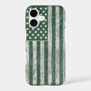 America Flag Chalkboard Art (Drawing No. 3)