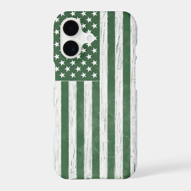America Flag Chalkboard Art (Drawing No. 4) (Back)