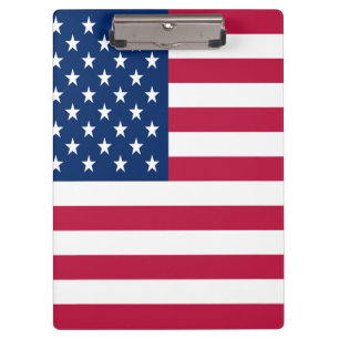America Flag Clipboard