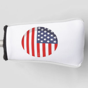 AMERICA FLAG GOLF HEAD COVER