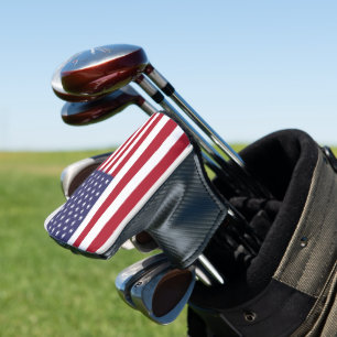 AMERICA FLAG GOLF HEAD COVER