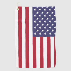 AMERICA FLAG GOLF TOWEL