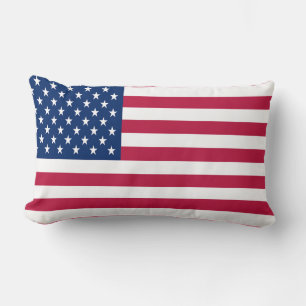 America Flag Lumbar Cushion