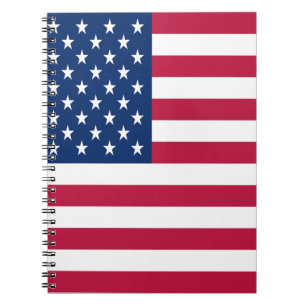 America Flag Notebook