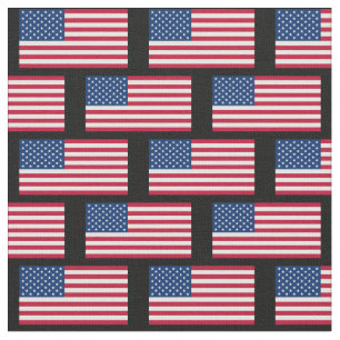 America Flag Pattern USA Banner Fabric