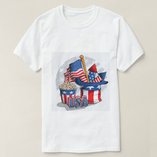 America Flag  T-Shirt