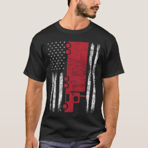 America Flag Truck lgbt article  T-Shirt