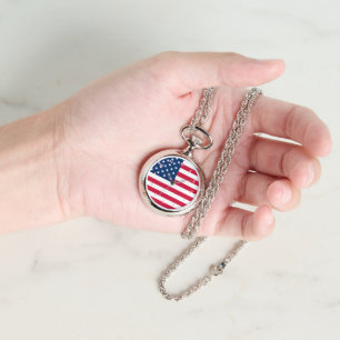America Flag Watch Gift USA