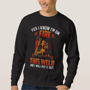 America Flag Welder Welding Welder Family Sweatshirt