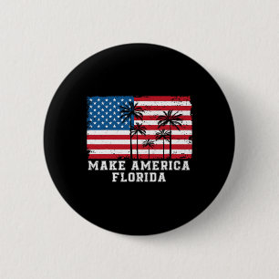 America Florida Desantis 2024 Trump Desantis Elect 6 Cm Round Badge