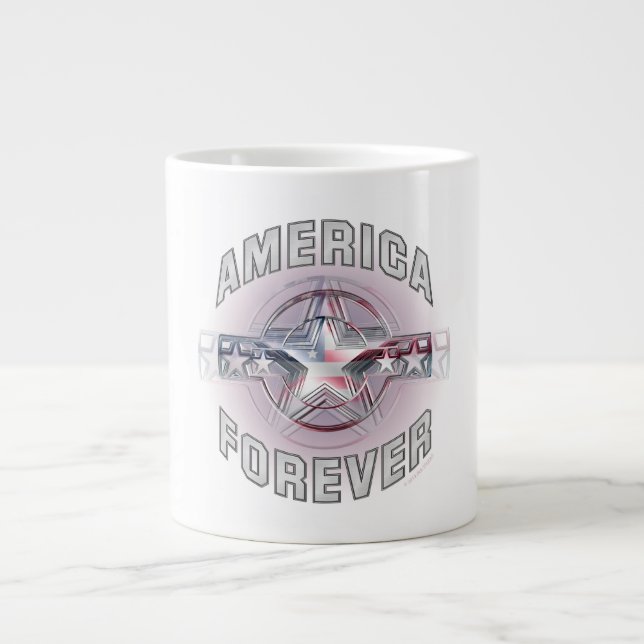 America Forever Large Coffee Mug (Front)