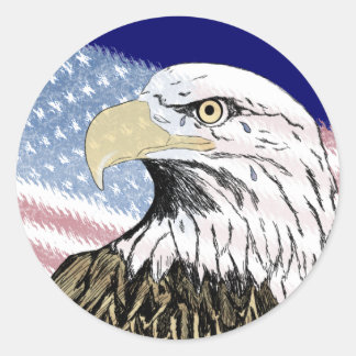America Forgot 9-11 Classic Round Sticker