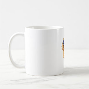 America Golden Retriever 4th of July for Men Boys Coffee Mug