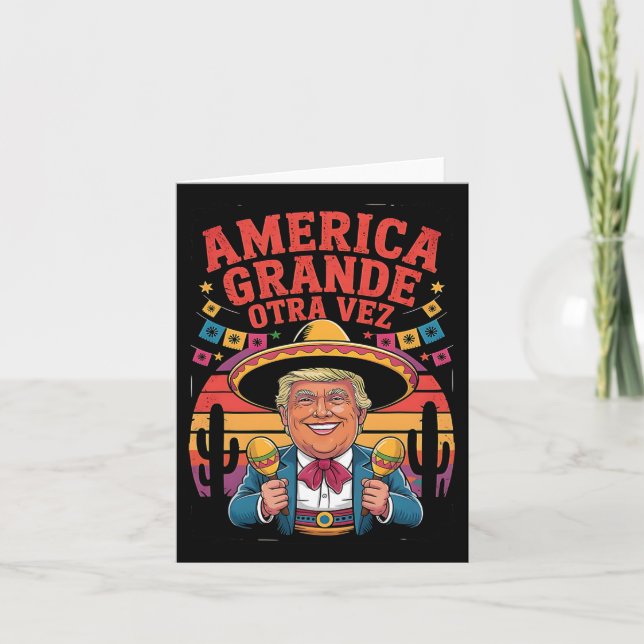 America Grande Otra Vez 5  Card (Front)