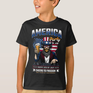 America Happy 250 4th Of July Independence Day T-Shirt