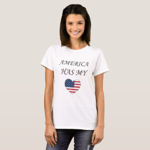 America Has My Heart T-Shirt