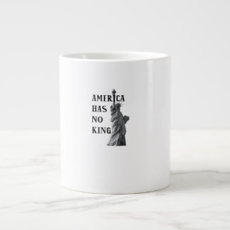 America Has No King Classic Large Coffee Mug