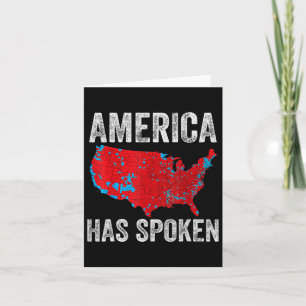 America Has Spoken Electoral Map Of 2024 Can You H Card