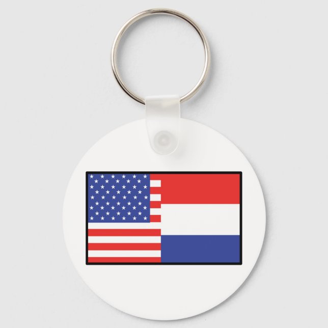 America Holland Key Ring (Front)