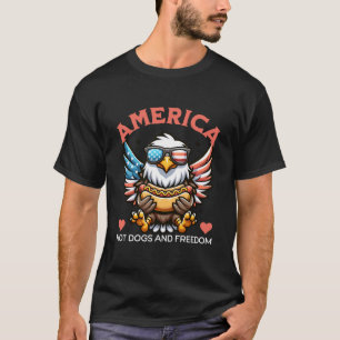 America hot dog and freedom T-Shirt