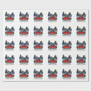 America In Full Colour Wrapping Paper